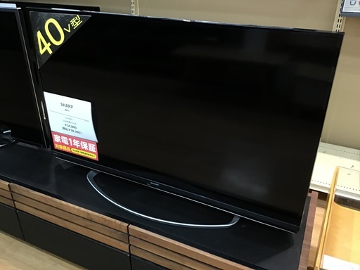 【トレファク神戸新長田】SHARPの40インチ2018年製LED液晶テレビです!!【取りに来れる方限定】