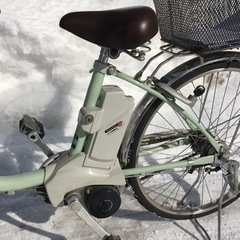 電動アシスト自転車 24インチ 3段変速 Panasonic Lithium vivi as 充電器付属