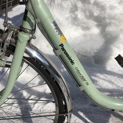 電動アシスト自転車 24インチ 3段変速 Panasonic Lithium vivi as 充電器付属