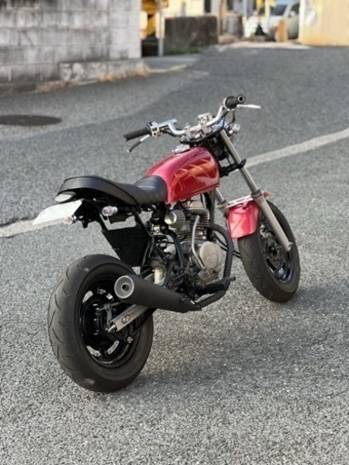 実働】ホンダ エイプ 80cc 武川 カスタム有 ソウルレッド APE AC16