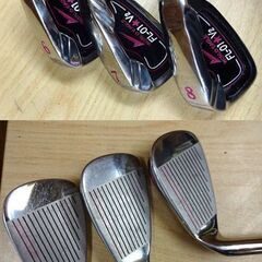 ワールドイーグル レディース ゴルフクラブセット FL-01V2 10本 右利き用 ヘッドカバー×2・バッグ付き 計13点 WORLD EAGLE ☆ 札幌市 白石区 東札幌 ☆ アウトレットモノハウス 