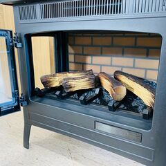 家電を探すなら「リサイクルR」❕赤外線電気暖炉ストーブ❕動作品❕J66