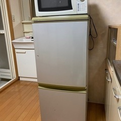 冷蔵冷凍庫*電子レンジ