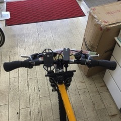 1/28 【✨6段変速✨】定価33,000円 HUMMER ハマー 26インチ マウンテンバイク LJ09016314 6段変速 イエロー