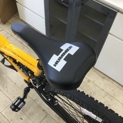 1/28 【✨6段変速✨】定価33,000円 HUMMER ハマー 26インチ マウンテンバイク LJ09016314 6段変速 イエロー