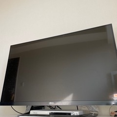 【ジャンク】テレビ　LG 42インチ　薄型画面に線有　純正…
