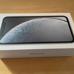 空箱のみ　iPhone XR 128GB white