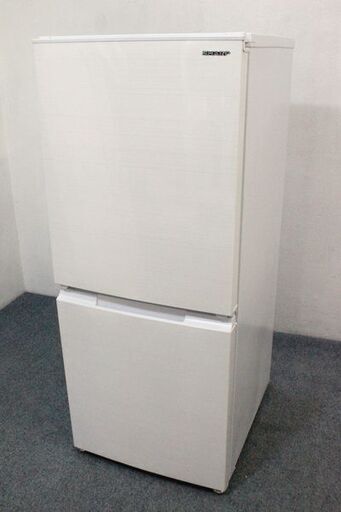 シャープ 付け替えどっちもドア 2ドア冷凍冷蔵庫 152L SJ-D15G-W