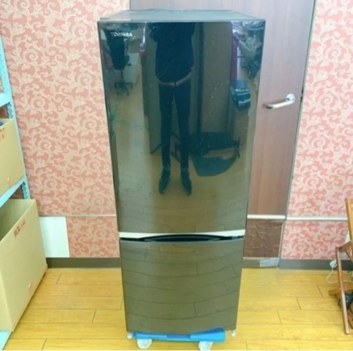 ❤️ 【動作品】TOSHIBA 東芝 冷凍冷蔵庫 GR-M15BS(K) 2018年製