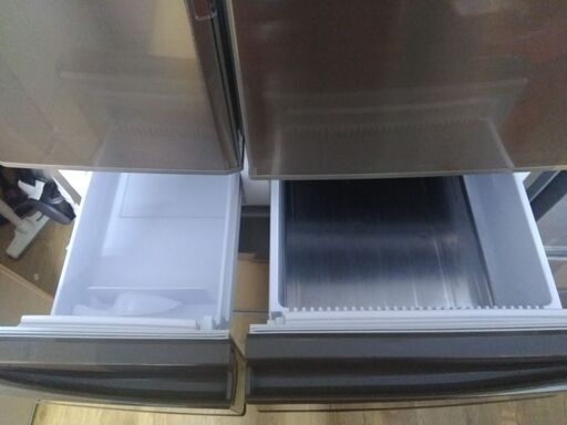 C1694　SHARP　シャープ　6ドア　冷蔵庫　2013年製　SJ-XF50X-T　3か月保証　送料B　札幌　プラクラ南9条店　カード決済可能