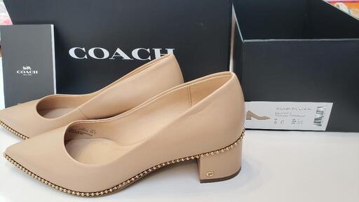 COACH コーチ ウィオナ パンプス 室内試着のみ- COACH コーチ ウィオナ パンプス 室内試着のみ-