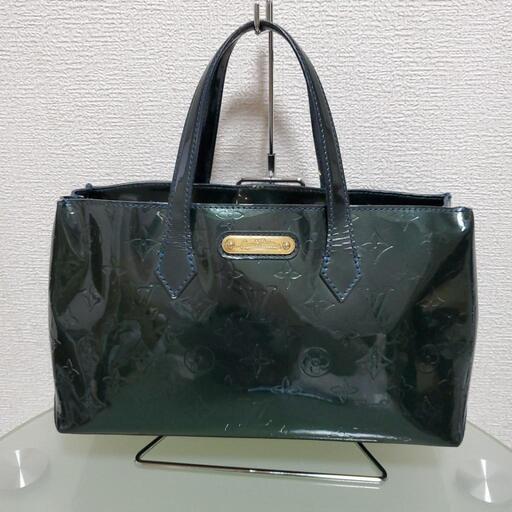 LOUIS VUITTON ルイヴィトン モノグラム ヴェルニー ウィルシャー ハンドバッグ
