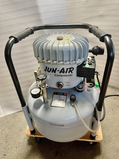 JUN-AIR 6-25 エアコンプレッサー 歯科技工 塗装 工芸 45db
