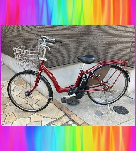 ヤマハパスラフィーニ　6Ah 新基準　電動自転車　子供乗せ　電動アシスト自転車　S1282