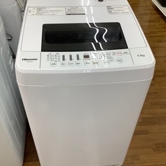 安心の6ヶ月保証付き　Hisense（ハイセンス）全自動洗濯機　...