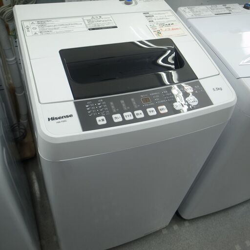 ハイセンス 5.5kg 洗濯機 HW-T55C 【モノ市場半田店】151