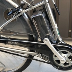 売切◆新車🌸2022◆ブリヂストン電動アシスト自転車 フロンティアDX 走りながら自動充電 お子様乗せにも♪