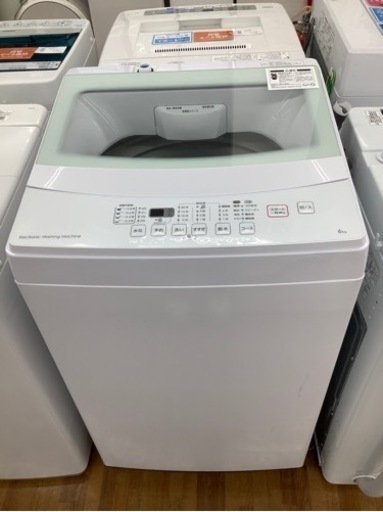 安心の12ヶ月保証付き　ニトリ　全自動洗濯機　NTR60  6.0kg  2019年製　50Hz/60Hz  10  裏酸化有