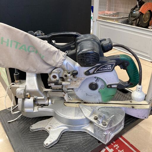 【】【動作OK】【店頭引取限定】HITACHI ヒタチ 190ｍｍスライド丸ノコ C7RSB 19800円（税込）
