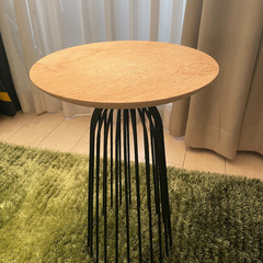 値下げしました*IDC大塚：ワイアーバスケットテーブル - コーヒーテーブル 