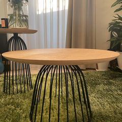 *値下げしました*IDC大塚：ワイアーバスケットテーブル