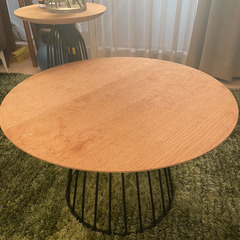 *値下げしました*IDC大塚：ワイアーバスケットテーブル