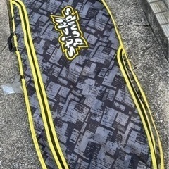 サーフィン初心者セット ボード2.4m+ケース+春夏ウェットなど