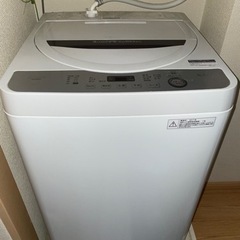 【ネット決済】SHARP ES-GE5B 洗濯機