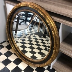 リサイクルサービス八光 田上店】ETHAN ALLEN アンティークミラー ゴールド