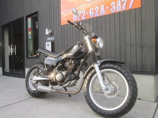 ☆25万円 TW200E ディスクブレーキ 走行少ない！ DG07J セル1 実働