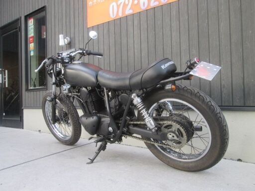 ☆30万円！250TR セル1 実働車☆カワサキ BJ250F TR 250 走行