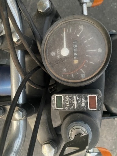 スズキ　バンバン90 レストアベース　部品取り　RV90