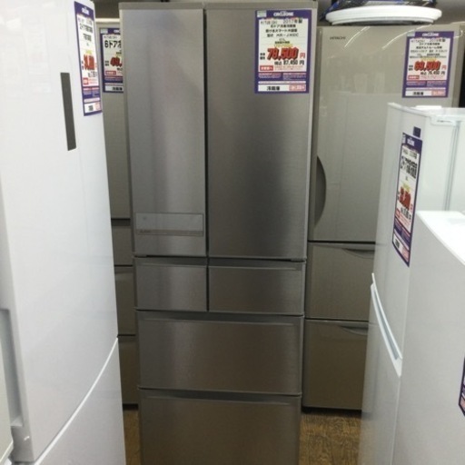 #M-101【ご来店頂ける方限定】MITUBISHIの6ドア冷凍冷蔵庫です