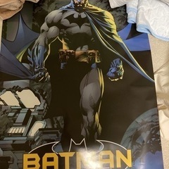 Batmanポスター 新品+スパイダーマンの小ポスター付き