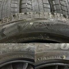 BS BLIZZAK VRX 245/50R18 18インチ スタッドレス 4本 ベンツ/Sクラス BMW/7シリーズ/X3 フーガ等　(TB474)クレジットカード QRコード決済可能