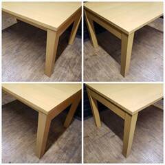 北欧エクステンションダイニングテーブル・145㎝/175㎝/205㎝・ナチュラル