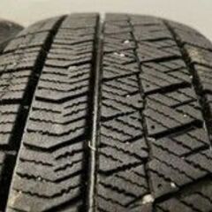 BS BLIZZAK VRX2 185/60R15 15インチ スタッドレス 4本 2017年製 バリ 
