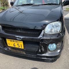 プレオ後期opバンパー(ジャンク)