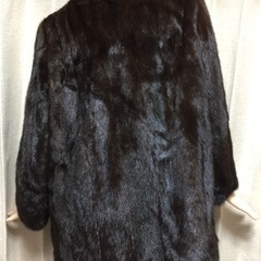 値段交渉可能！高級ブラックミンクコート