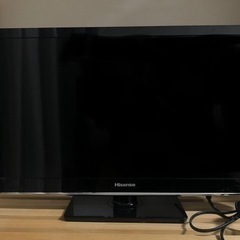 テレビ　24型　ハイセンス　2018年製