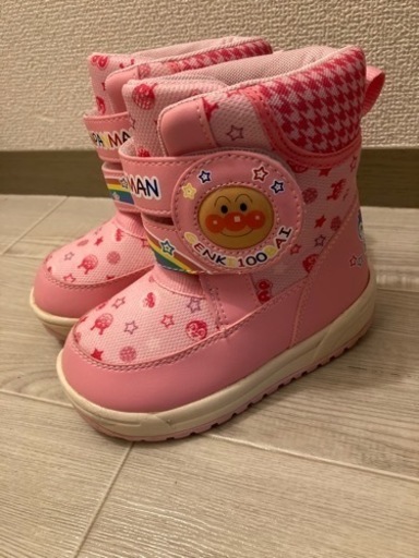 アンパンマン　スノーブーツ　防水　ムーンスター　16cm 雪遊び