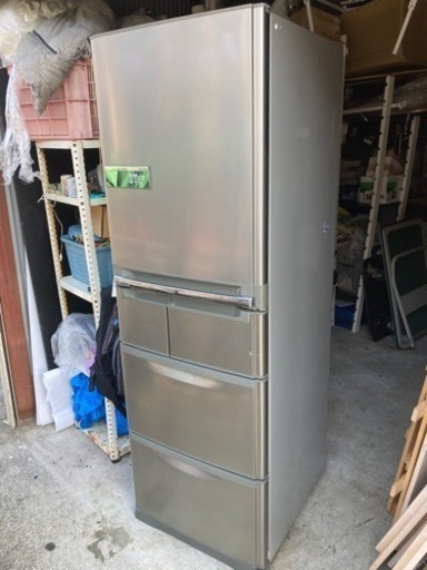 三菱401L冷蔵庫アイスメーカー