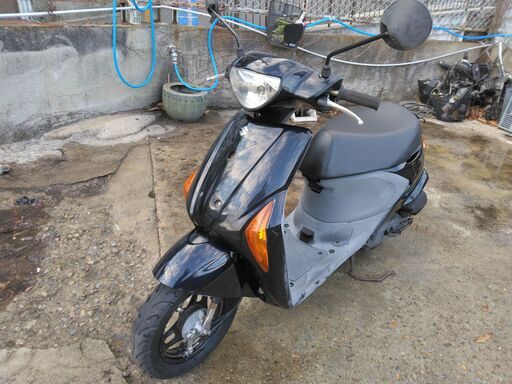スズキレッツ5 CA47A 黒 レッツ4の後継機 テールがカッコいい