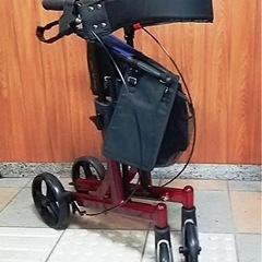 【ネット決済・配送可】手押し車歩行器　レンタコムウォーカー　介護...