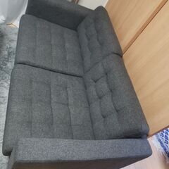 LANDSKRONA ランズクローナ 3人掛けソファ, ダークグレー/ウッド LANDSKRONA ランズクローナ 3人掛けソファ, 寝椅子付き/ジュー