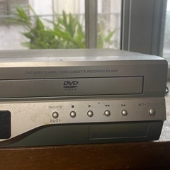 VHS DVDデッキ