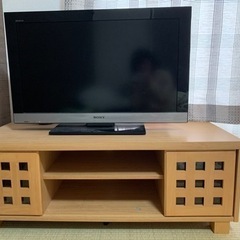 【セット販売】SONY テレビ32型/テレビボード