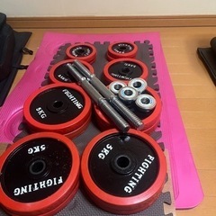 ダンベル、ベンチ台セット　鳩ヶ谷駅付近まで引き取りに来ていただける方限定 ダンベル、ベンチ台セット 鳩ヶ谷駅付近まで引き取りに来ていただける