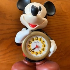ミッキーマウスaの置き時計