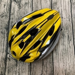 【お取引中】子ども用ヘルメットM52〜56センチ　黄色